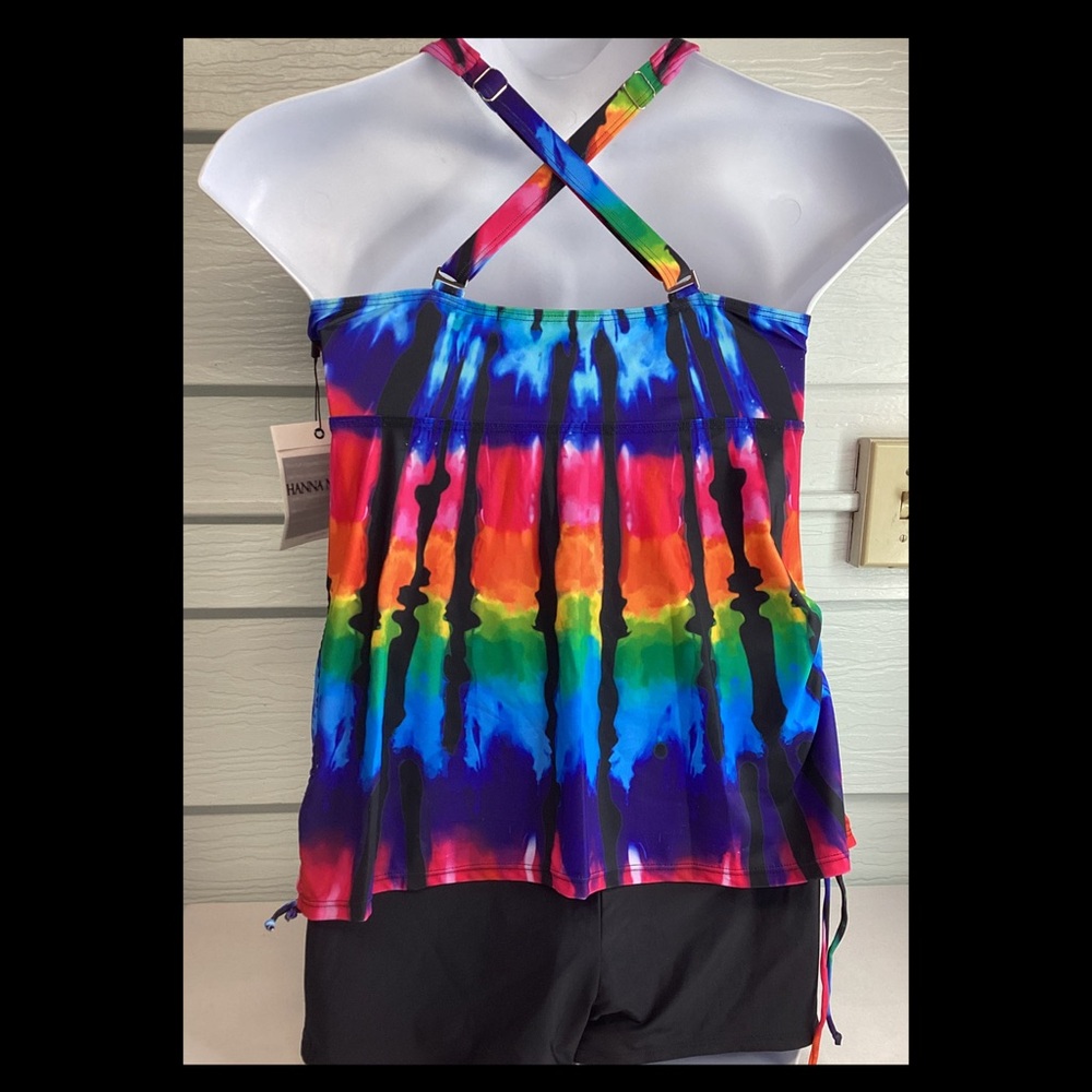 Vibrant Tie-Dye Tank Top 1 - Picture 3 of 5